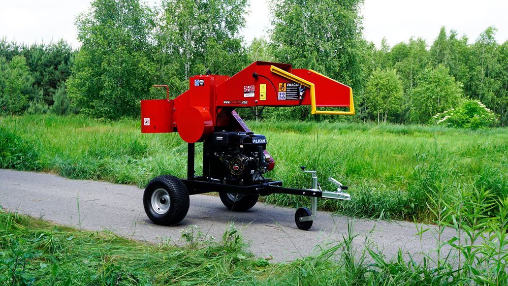 tocător crengi rso 120 sasiu off road