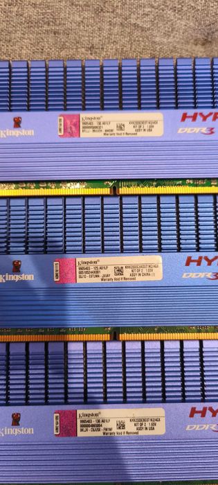 KIT Memorie RAM DDR3 Kingston HyperX T1 12Gb 2000 MHz PC3-16000 CL9