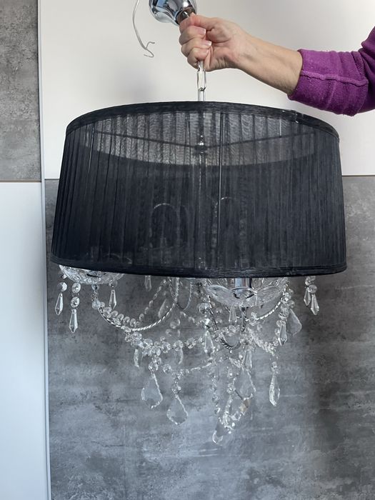 Полилей с кристали