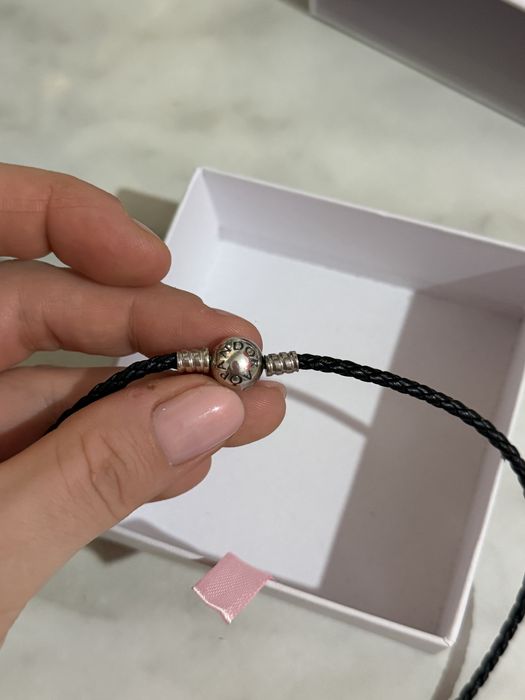 Браслет pandora кожаный оригинальный