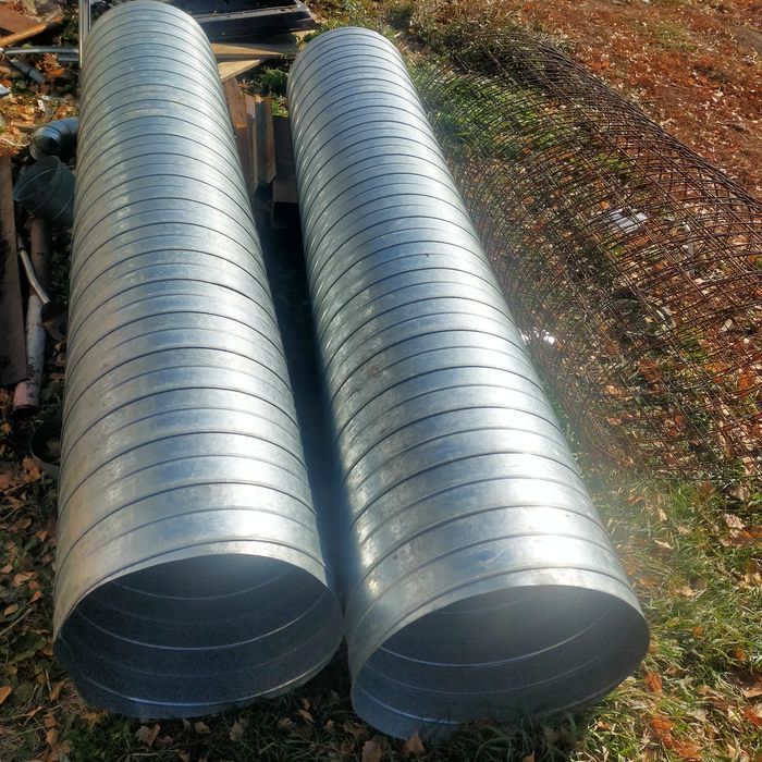 Продам тТрубы вентиляциионые ребристые