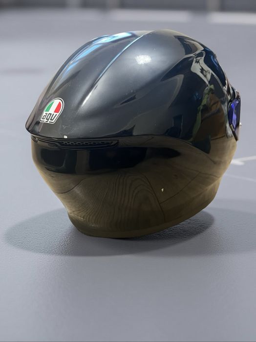 Casca AGV K6, culoare neagră, mărimea XL