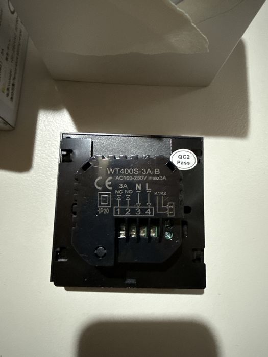 Termostat Miucda Smart Wifi WT400S-16A-W centrala boiler pardoseala