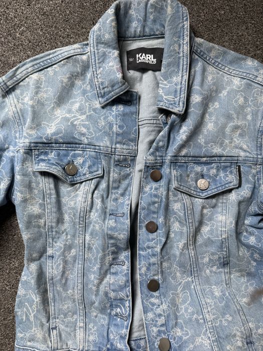 Яке denim karl laferfeld