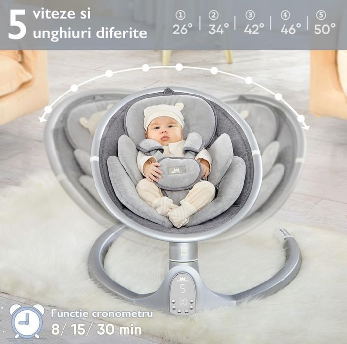 Leagan Electric Bebelusi KidProtect® Baby Bliss