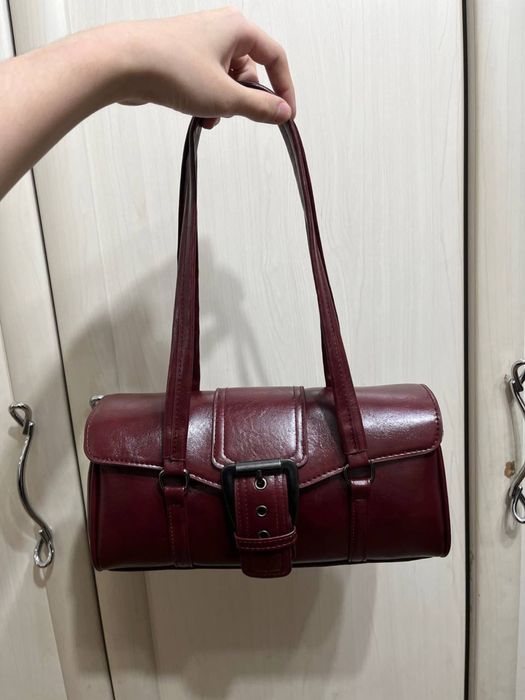 Темный красный сумка