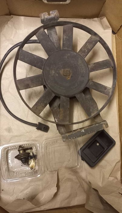 Set electroventilator mâner disp. carburator Dacia Nova