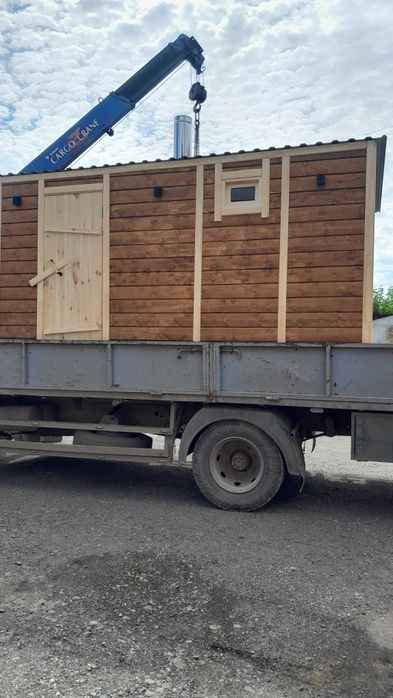 Мобильные каркасные бани