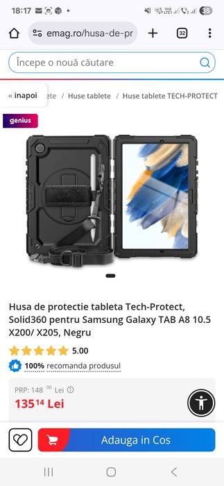 Samsung tab A8 impecabila