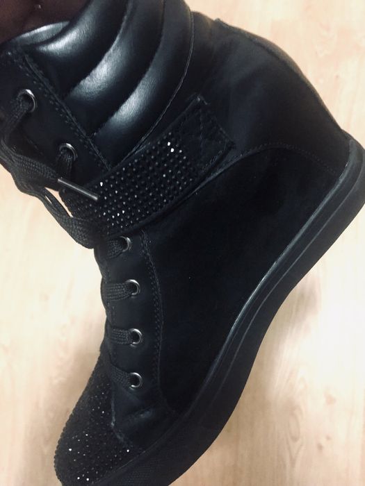 Дамски боти, обувки с камъчета Paolo Botticelli