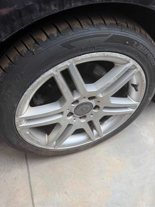 Jante de aliaj cu anvelope Mercedes C-CLASS w204 245 40 R17 DOT2025