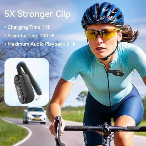 Нов Ултра-лек Bluetooth говорител с клипс и гривна, IPX5 водоустойчив