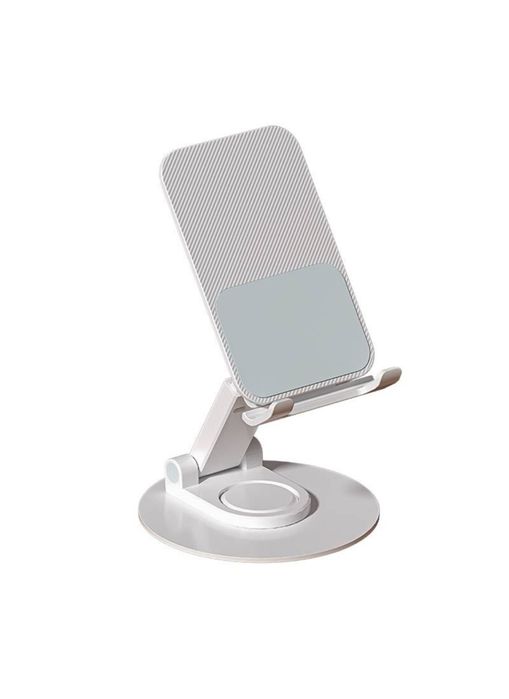 Suport Telefon Sustinere Birou Rotativ Alb