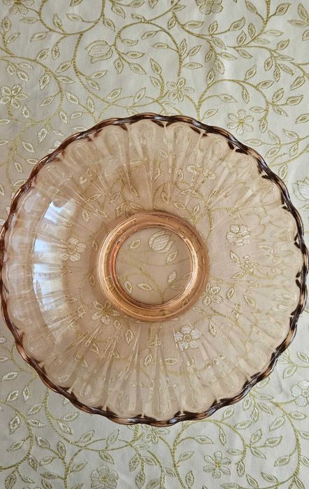 Стъклена фруктиера