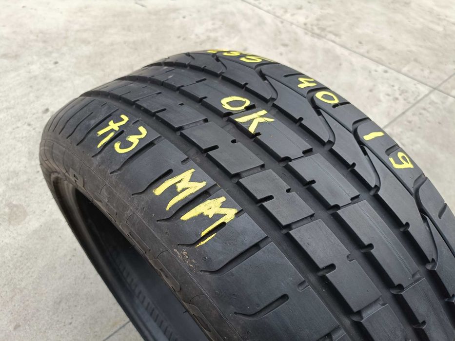 O anvelopa vara 255 40 19 pirelli p zero profil de 7,3 mm