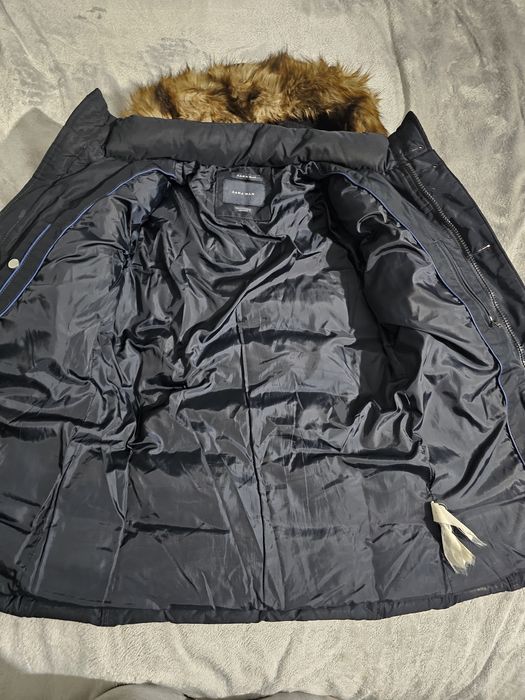 Мъжка парка / дебело пухено яке Zara