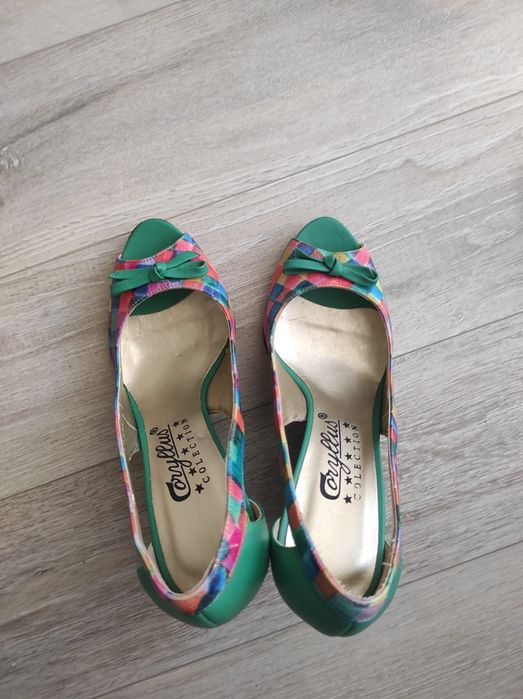 Pantofi sandale piele naturala, măr. 36 Coryllus