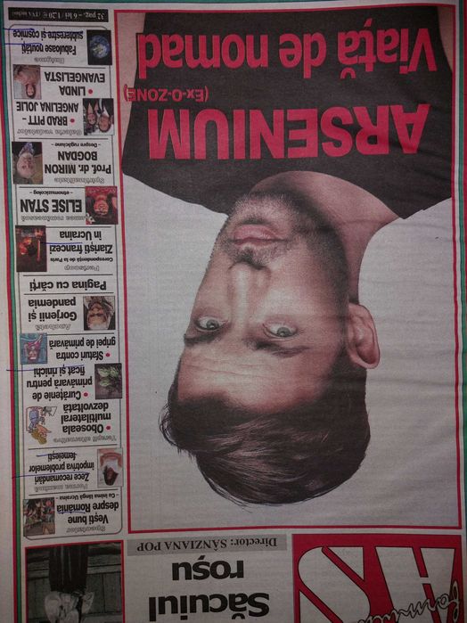 Revista Formula As cu Arsenium trupa o-zone pe coperta