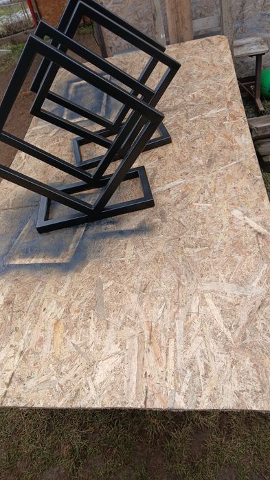 Suport metalic lemne