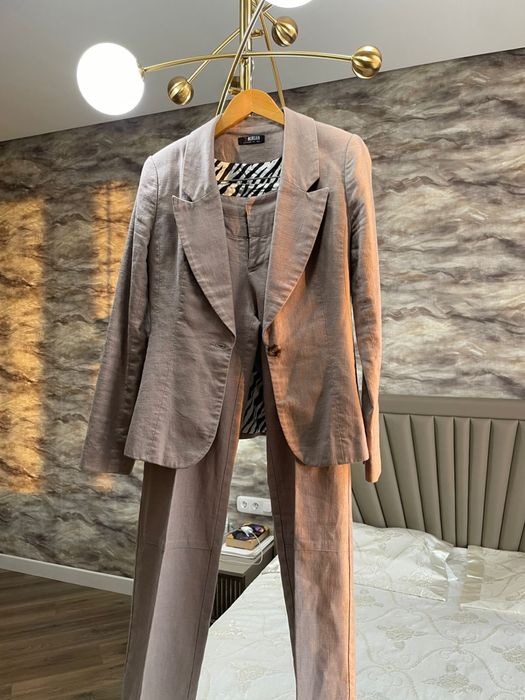 Льняной костюм 44 размер