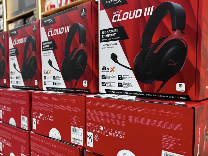 HyperX Cloud III — Проводные Игровые Наушники. Есть доставка
