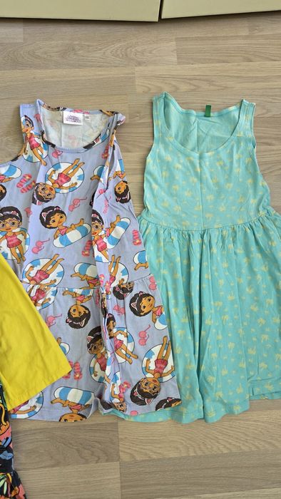 Летни лотове Zara, DKNY, Benetton, HM, Reserved, Waikiki 122 см
