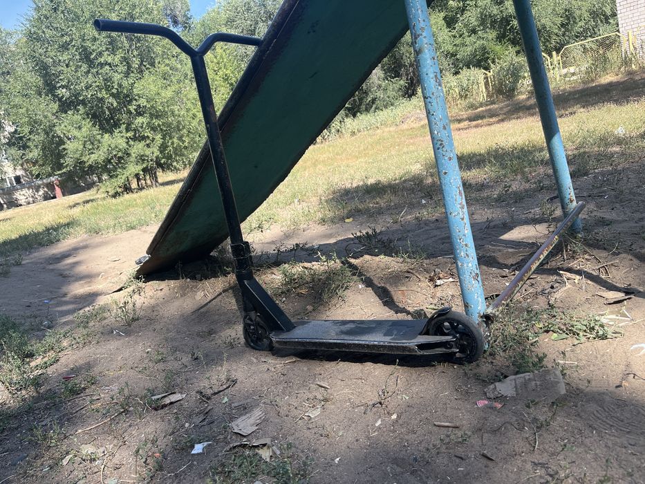 Трюковой самокат б/у