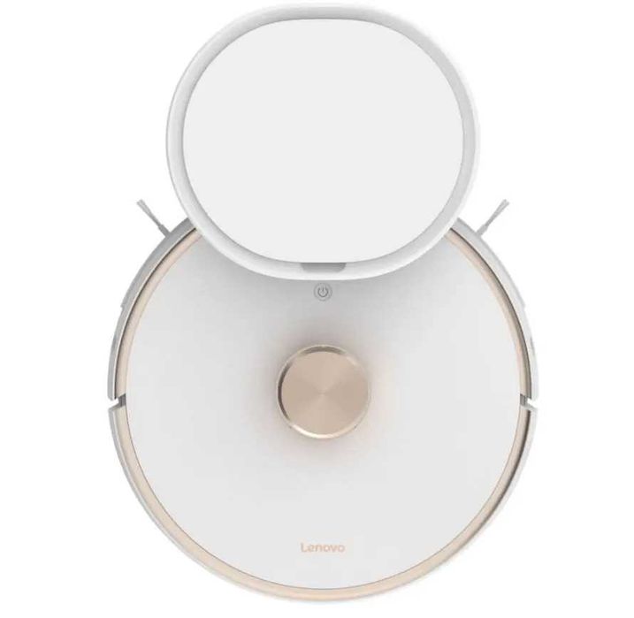 Aspirator Robot Lenovo T1s Pro NOU, cos cu auto golire, 200 Mp, 150min