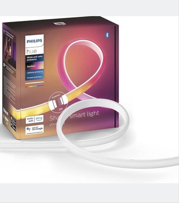 Bandă luminoasă Philips Hue Ambiance Gradient 100cm Extensie