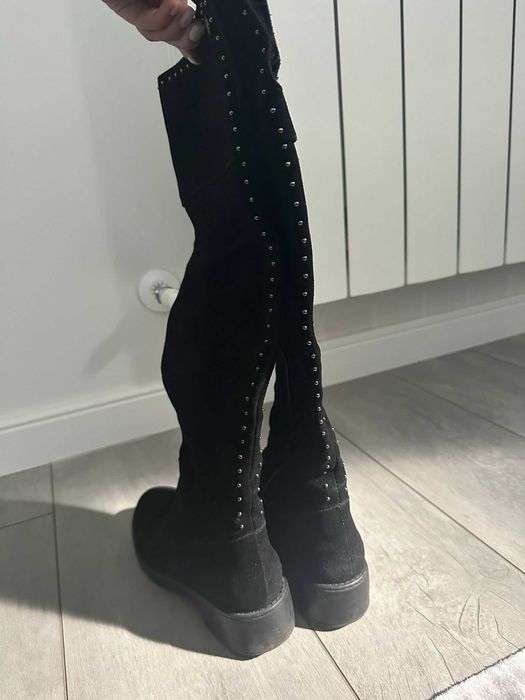 Cizme din piele marimea 35