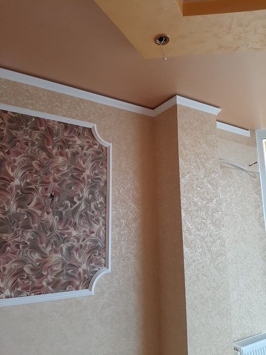 Поклейка обоев