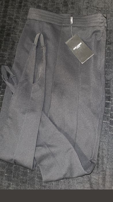 Штаны, лосины Saint Laurent Ysl