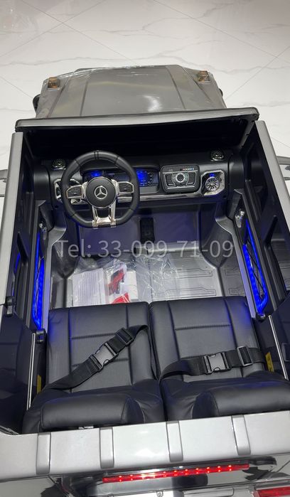 Детская машина 24в 4х4 | Гелик G63 | 2х местный, с пультом - до 10 лет