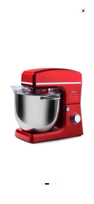 Mixer cu bol de inox, Biovita MB-1500-10L, putere 1500W, 10L, 6 viteze