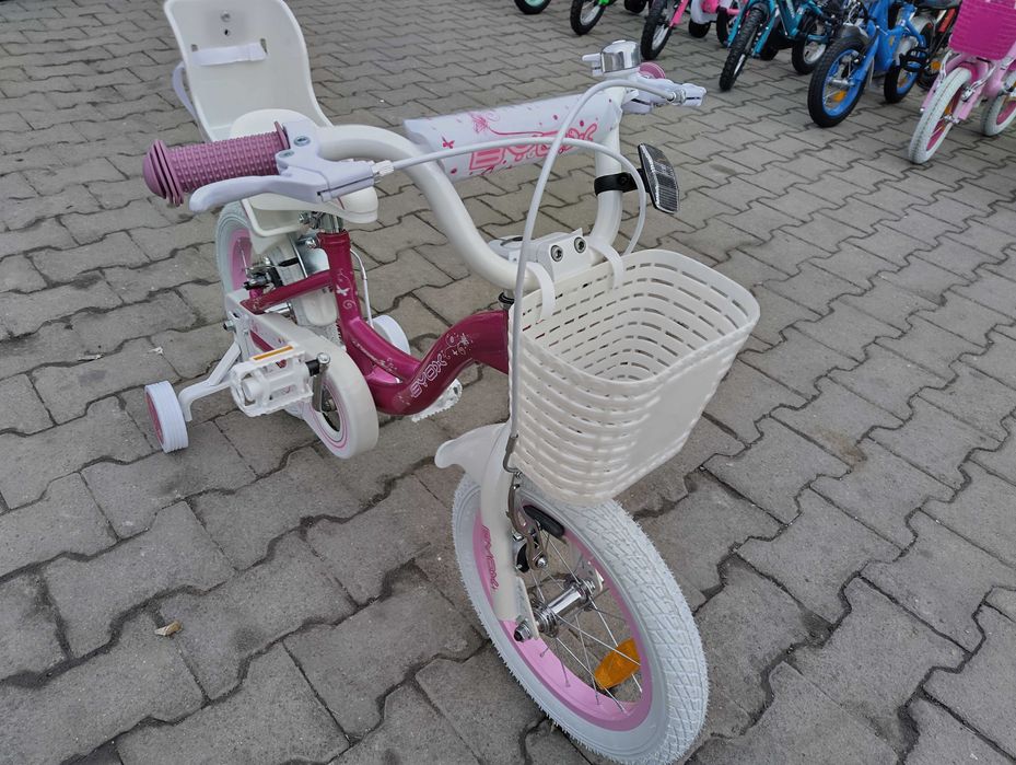 X Детски велосипед 14" FLOWER розов