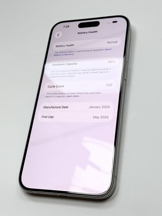Apple iPhone 15 Pro Max Black Titanium 256ГБ