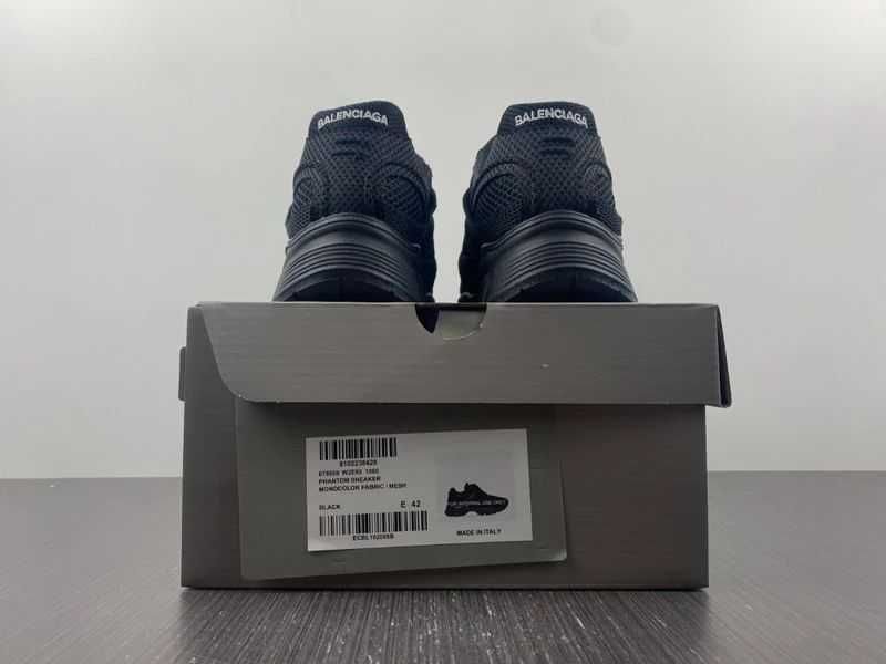 Balenciaga Phantom Triple Black Black/Dark Green
