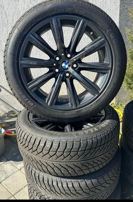 Jante BMW seria 5 roti bmw cauciucuri 245 45 R18 Goodyear noi an 2023