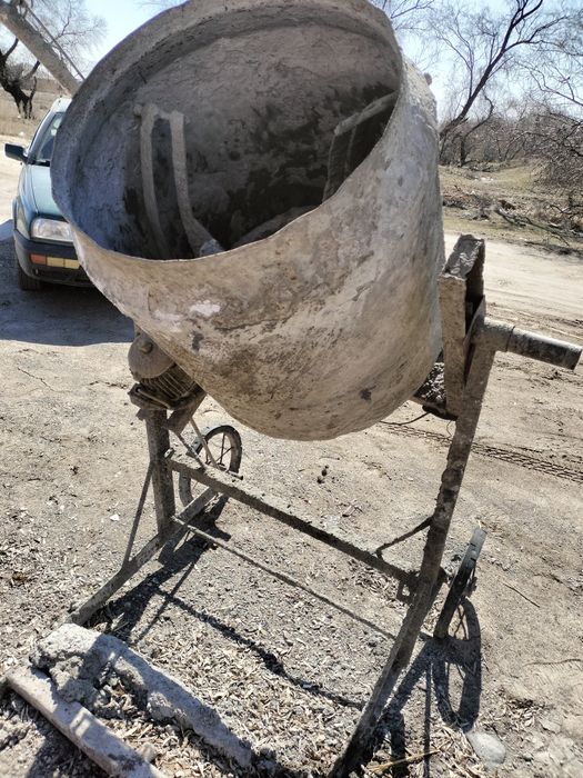 Бетонамешалка на ременнои передаче