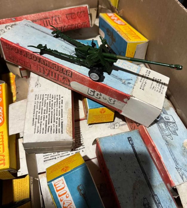 Модель БС-3 100 мм 1:43 СССР — оригинал