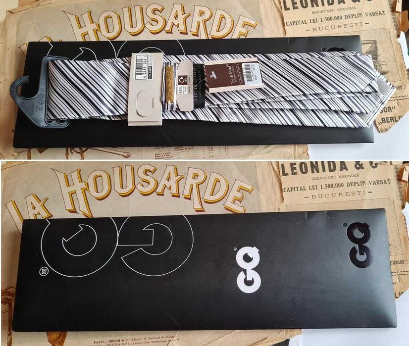 cravată nouă, de lux - GQ tie & stud italian style