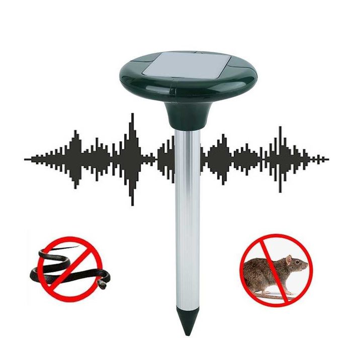 Соларен уред против вредители къртици, змии и сляпо куче