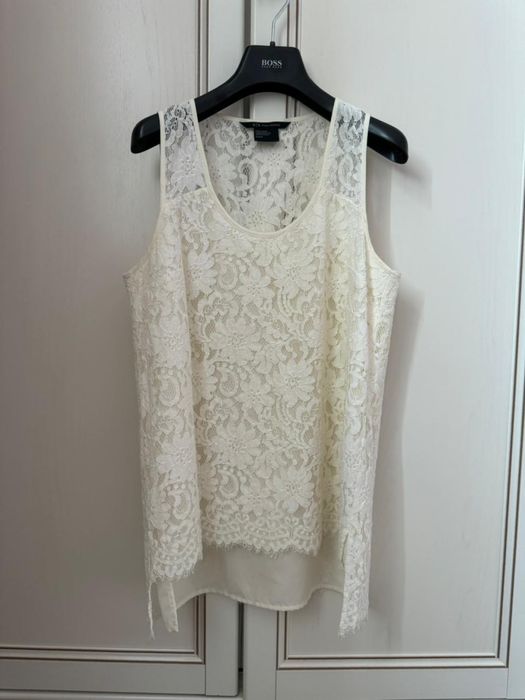 Топ с кружевом Armani Exchange