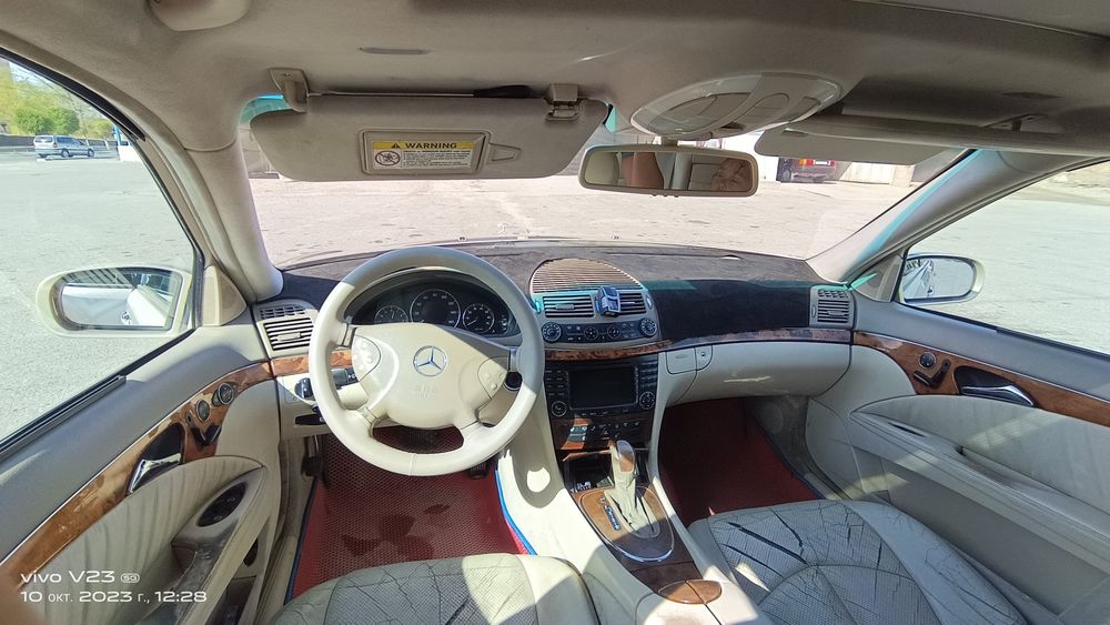 Мерс w211 m112 4tronik