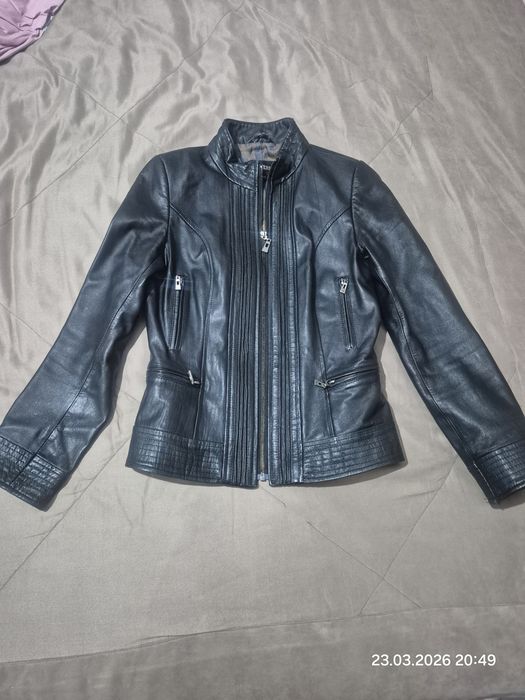 Продам кожаный пиджак