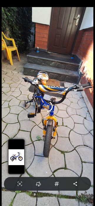 Vând bicicleta Byox 14 inch, folosita foarte putin, aproape noua