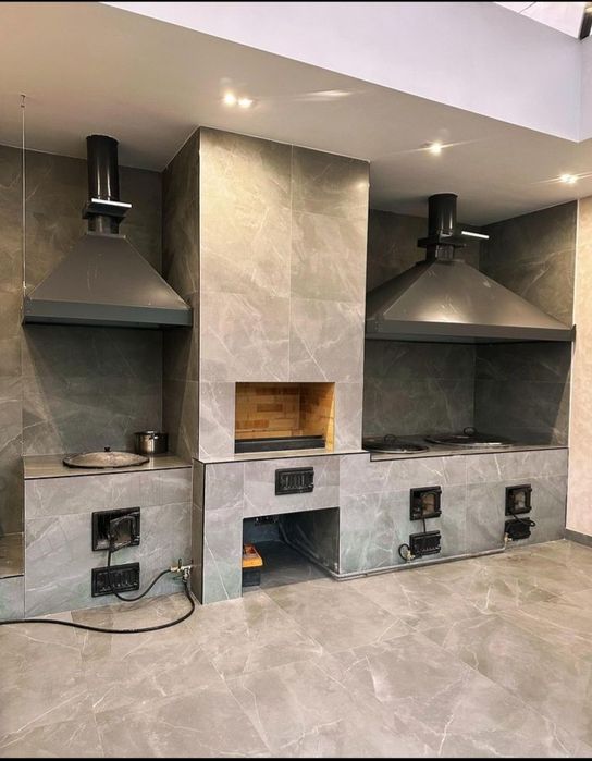 Ёзги ошхона козон учок барбекю мангал