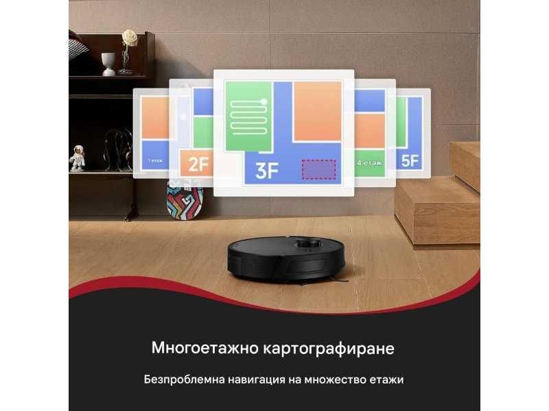 Робот Прахосмукачка с Моп и Станция Ultenic T10 Lite