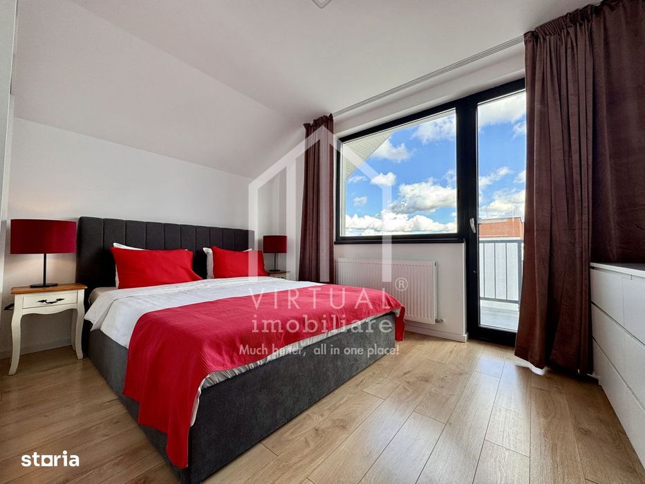 Apartament 3 camere, 82 mp utili+2 balcoane, loc de parcare, lift