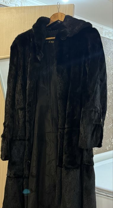 Шуба черный бриллиант